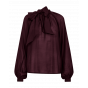 Copenhagen Muse cmtilly blouse bow windsor wine