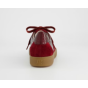 Paul-Green 5437 Rot Suede/Lak Winerood
