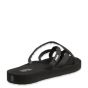 Teva W Olowahu t-slipper mix b black on black