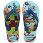 Havaianas Kids Minecraft White/Blue Confy