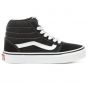 Vans YT Ward Hi suede/canvas Black/White