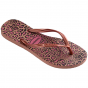 Havaianas Slim Animals Crocus Rose/Golden Blush