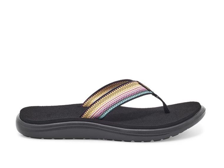 Teva W Voya Flip Antiguous Black Multi