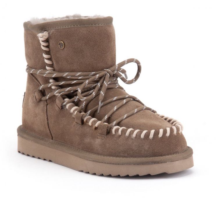 Warmbat Kalbam Suede Lace boot Mud