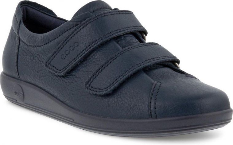 Ecco Soft 2.0 Klitteband Blauw
