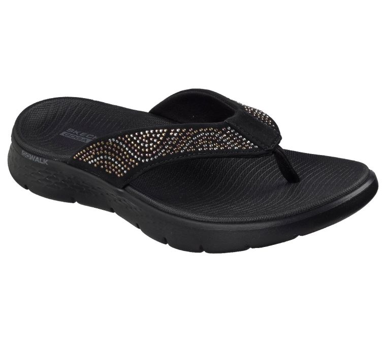 Skechers Go Walk Flex Sandal Black