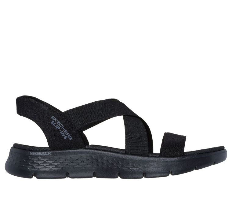 Skechers Go Walk Flex Sandal Glimmer Black