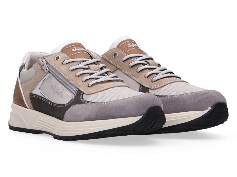 Australian Hawker Grey Leather