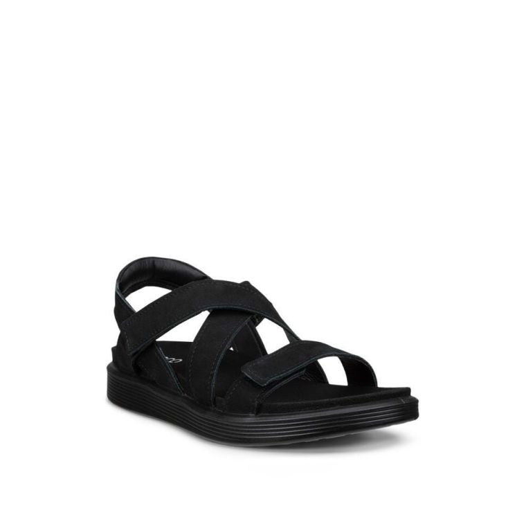 Ecco Soft Sandal W Cross Black