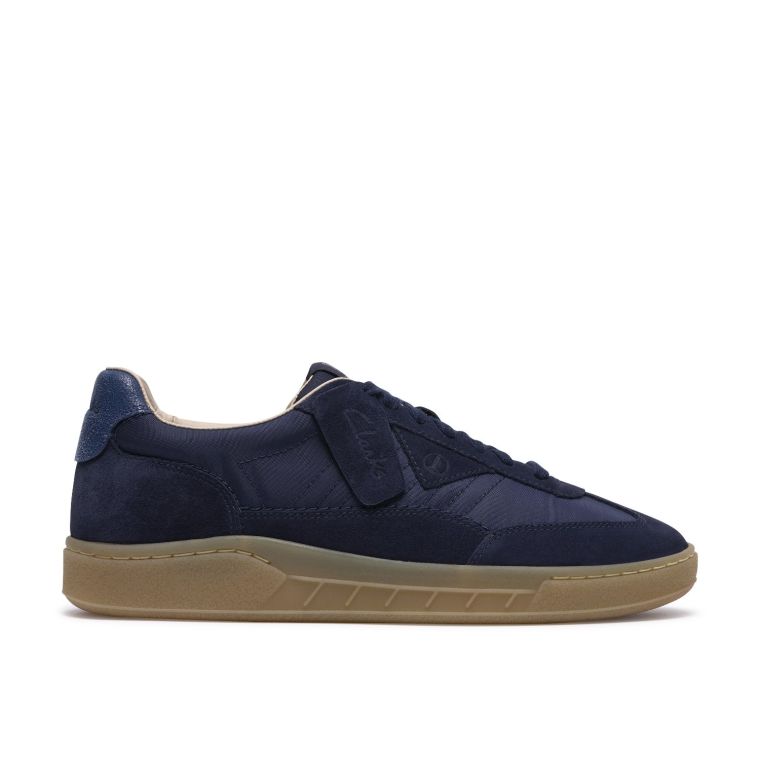 Clarks Craftrally Ace Navy combi Suede