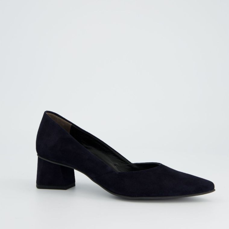 Paul Green Pump Samtziege Blau