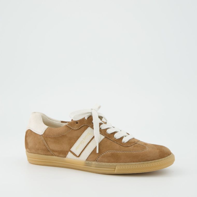 Paul-Green 5450-379 White/Offwhite Suede Nut Shell