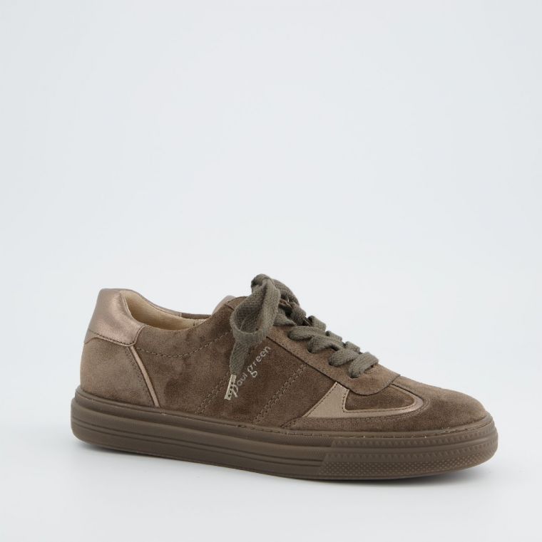 Paul Green 5466-028 Soft Nappa Metallic Earth