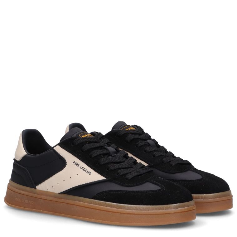 PME Hauler CS11 Leather-Suede Black-Wit