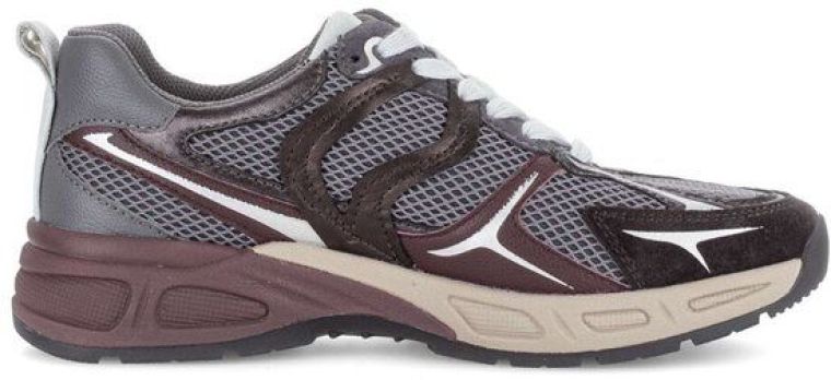 Gabor Sneaker Mesh/Velour/Met. Dark Gr/Mocca/Mulb