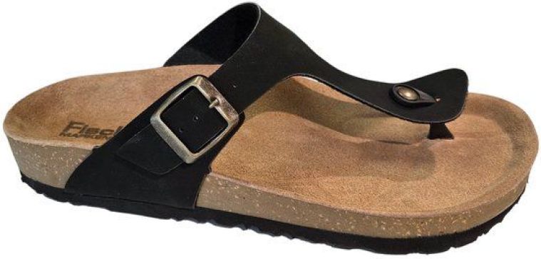 Rohde Fischer Teenslipper Zwart