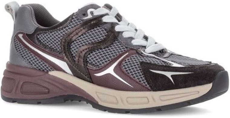 Gabor Sneaker Mesh/Velour/Met. Dark Gr/Mocca/Mulb