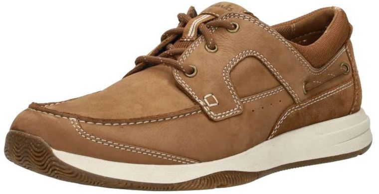 Clarks Sailview Lace Light Tan Nubuck