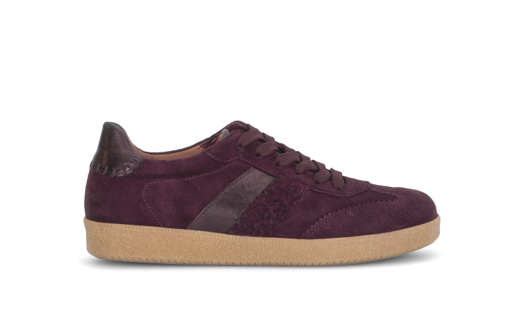 Gabor Sneaker Dreamvel./WoolHT/Met. Mulberry