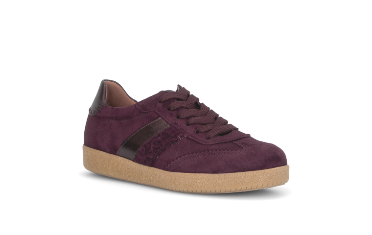 Gabor Sneaker Dreamvel./WoolHT/Met. Mulberry