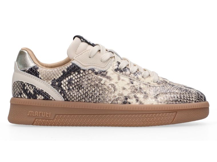 Maruti Yale Leather Snake Beige