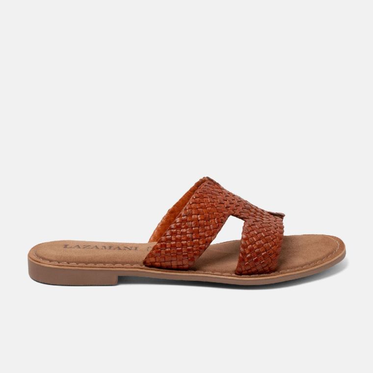 Lazamani Ladies Basic  Slipper Bruin