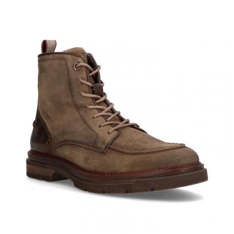 Berkelmans Riga Dougls Suede Grijs