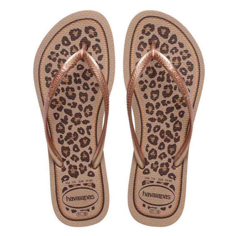 Havaianas Slim Animals Rose Gold/Rose Gold