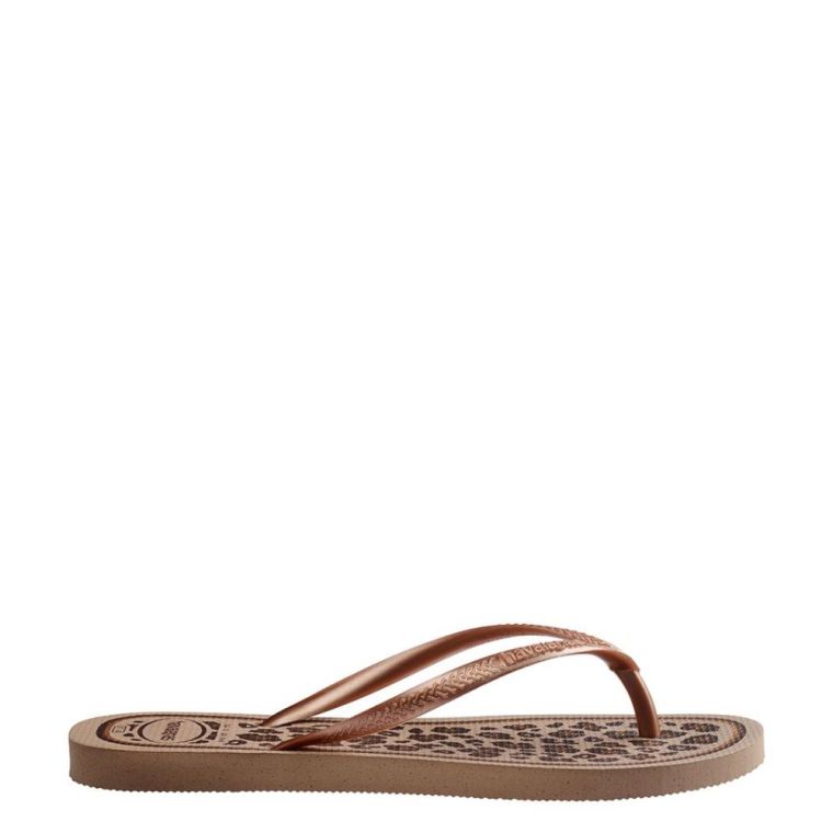 Havaianas Slim Animals Rose Gold/Rose Gold