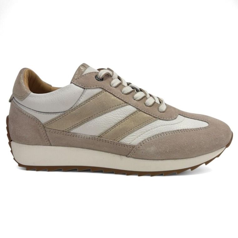 Helioform H Sneaker Beige/wit Combi