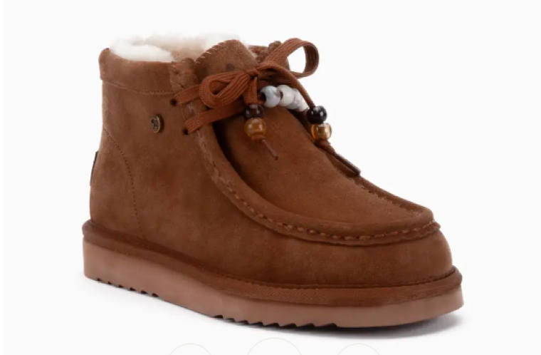 Warmbat Yeppoon  Women Suede Boot Cognac