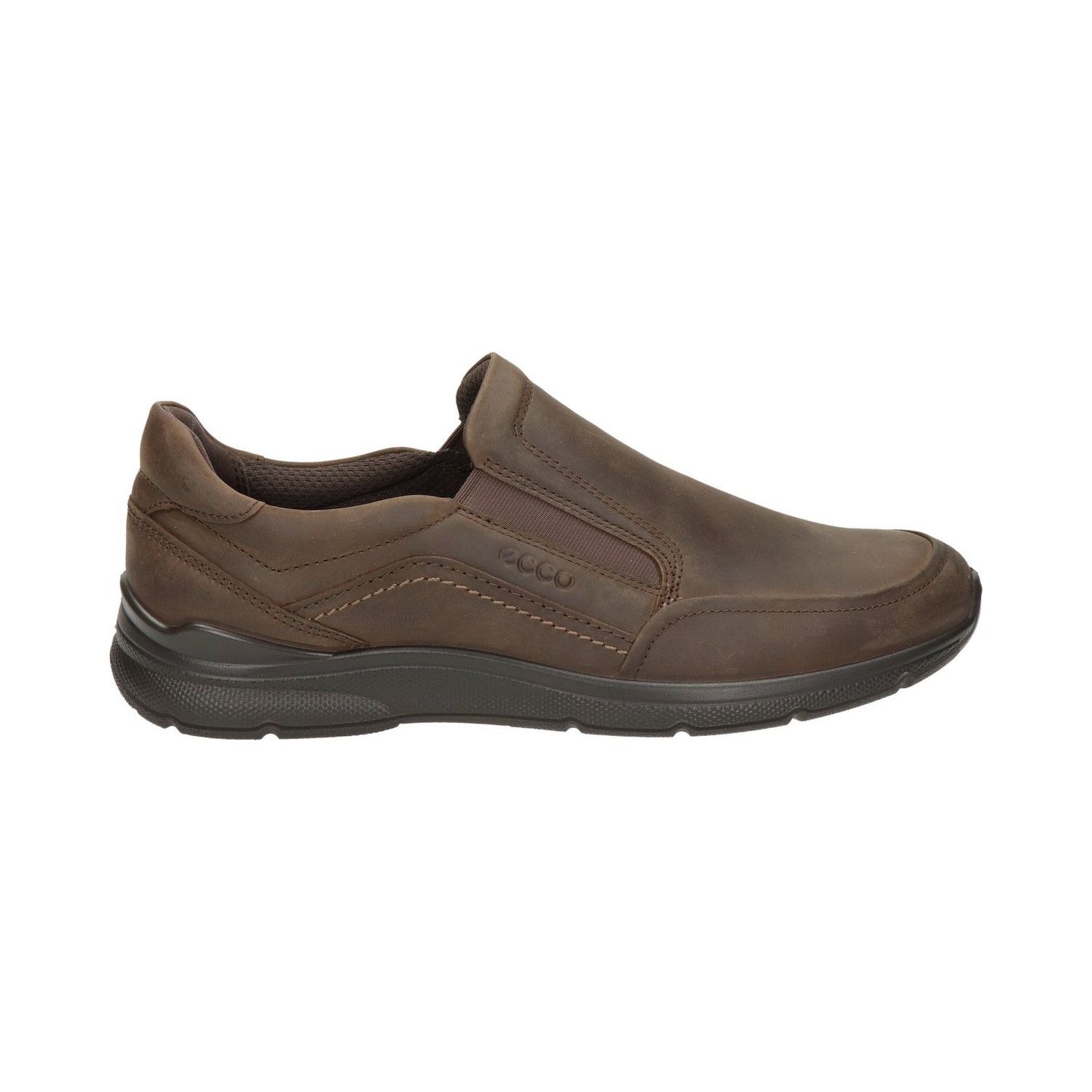 Ecco Irving Slip-on M Bruin leder