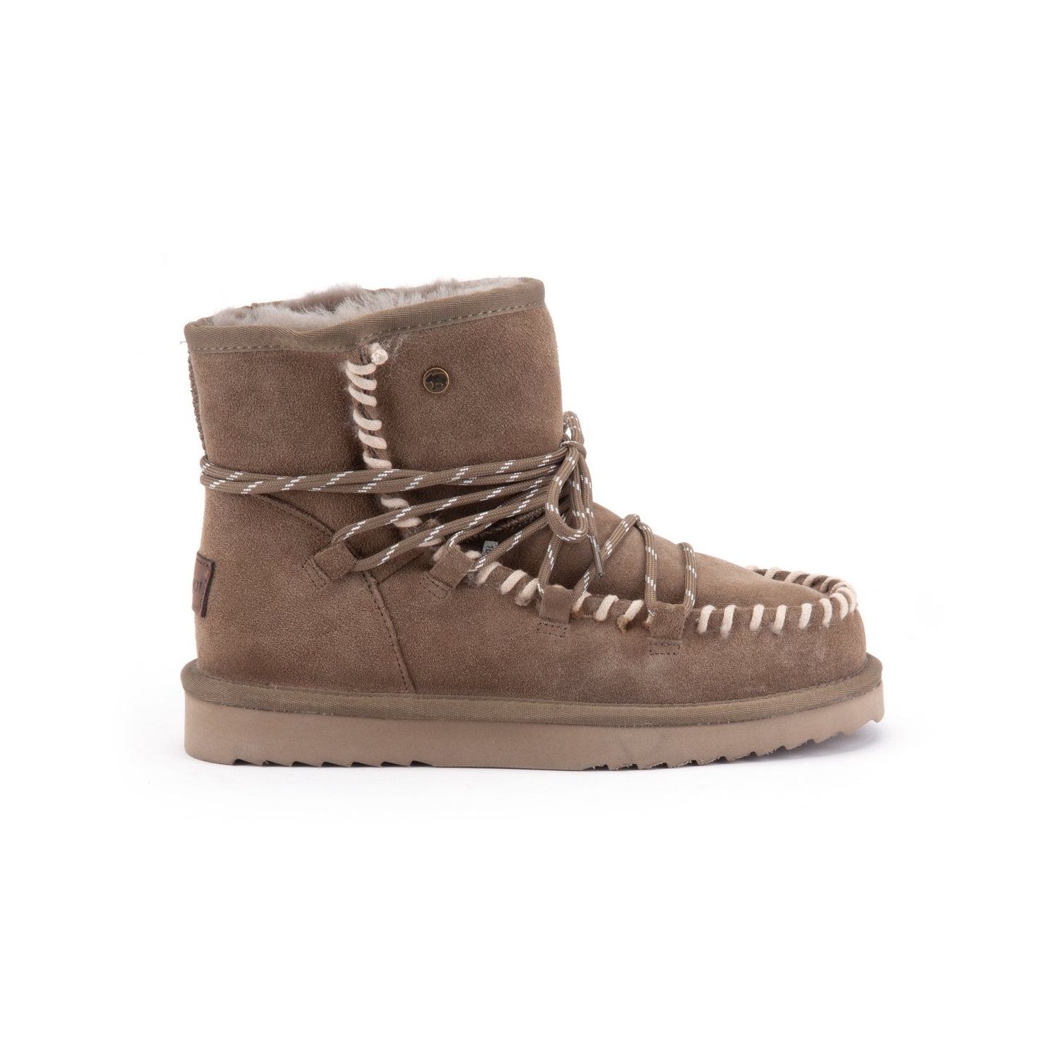 Warmbat Kalbam Suede Lace boot Mud