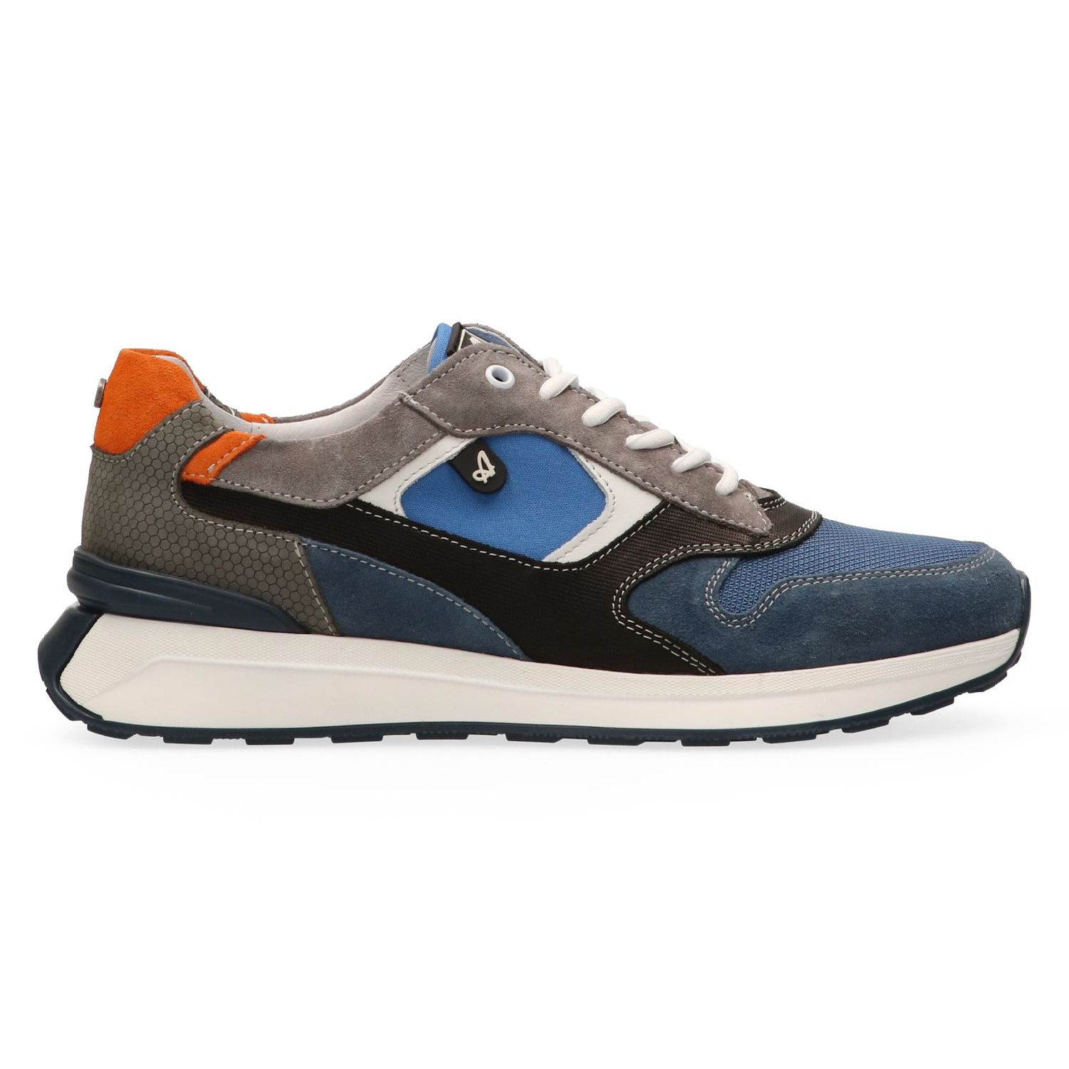 Australian Kyoto Blue/Black/Orange Leather