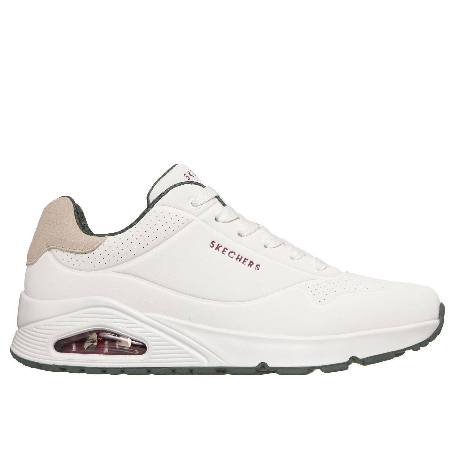 Skechers Uno Suited On Air White Green