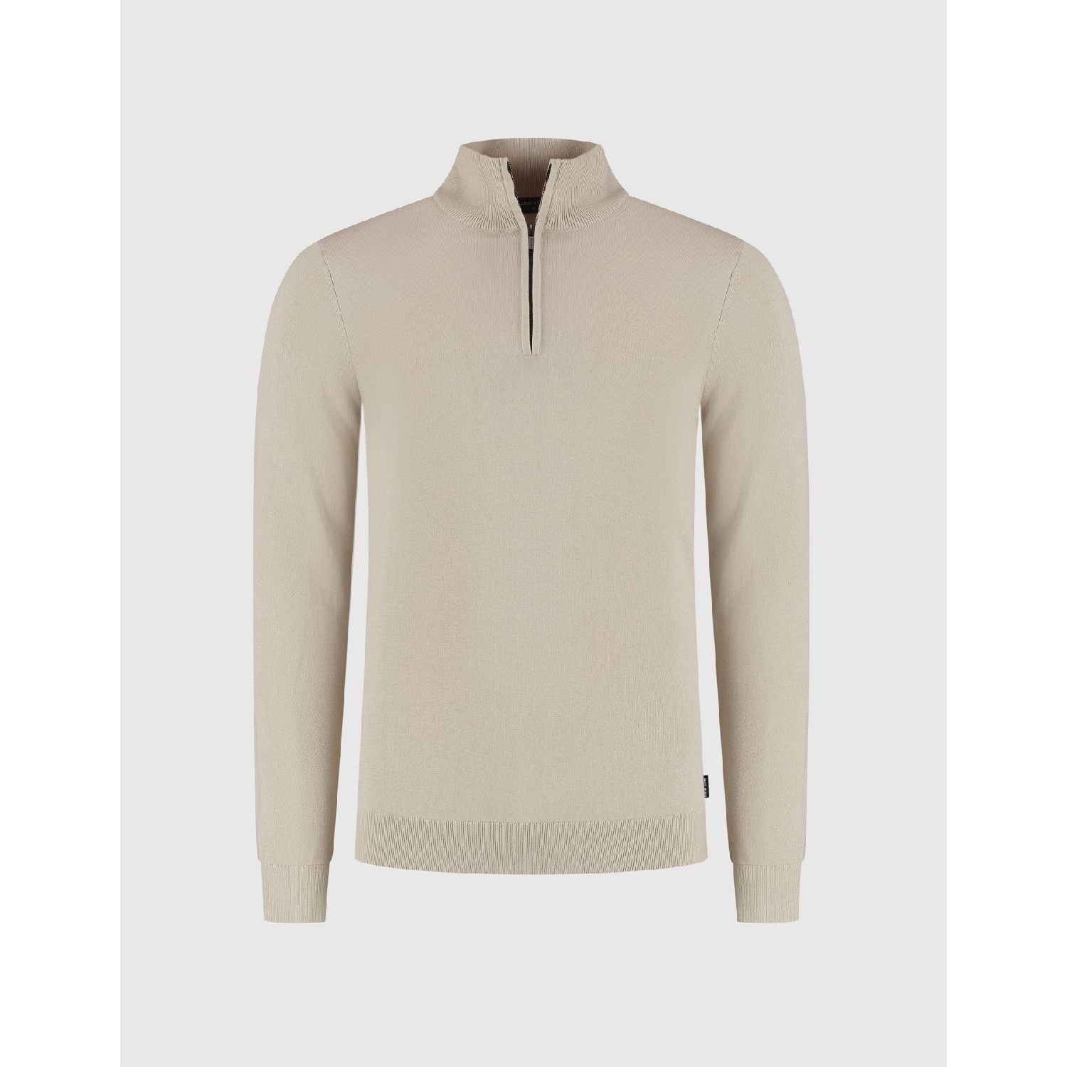 Saint steve cas-s zip trui sand