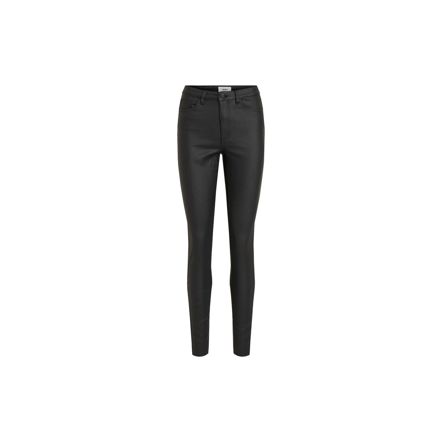 Object objbelle mw coated pants noos black