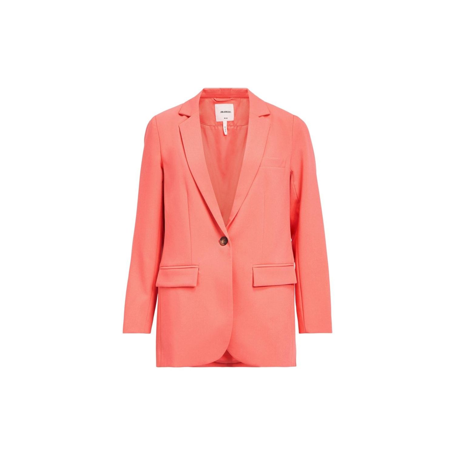 Object objsigrid l/s blazer noos georgia peach