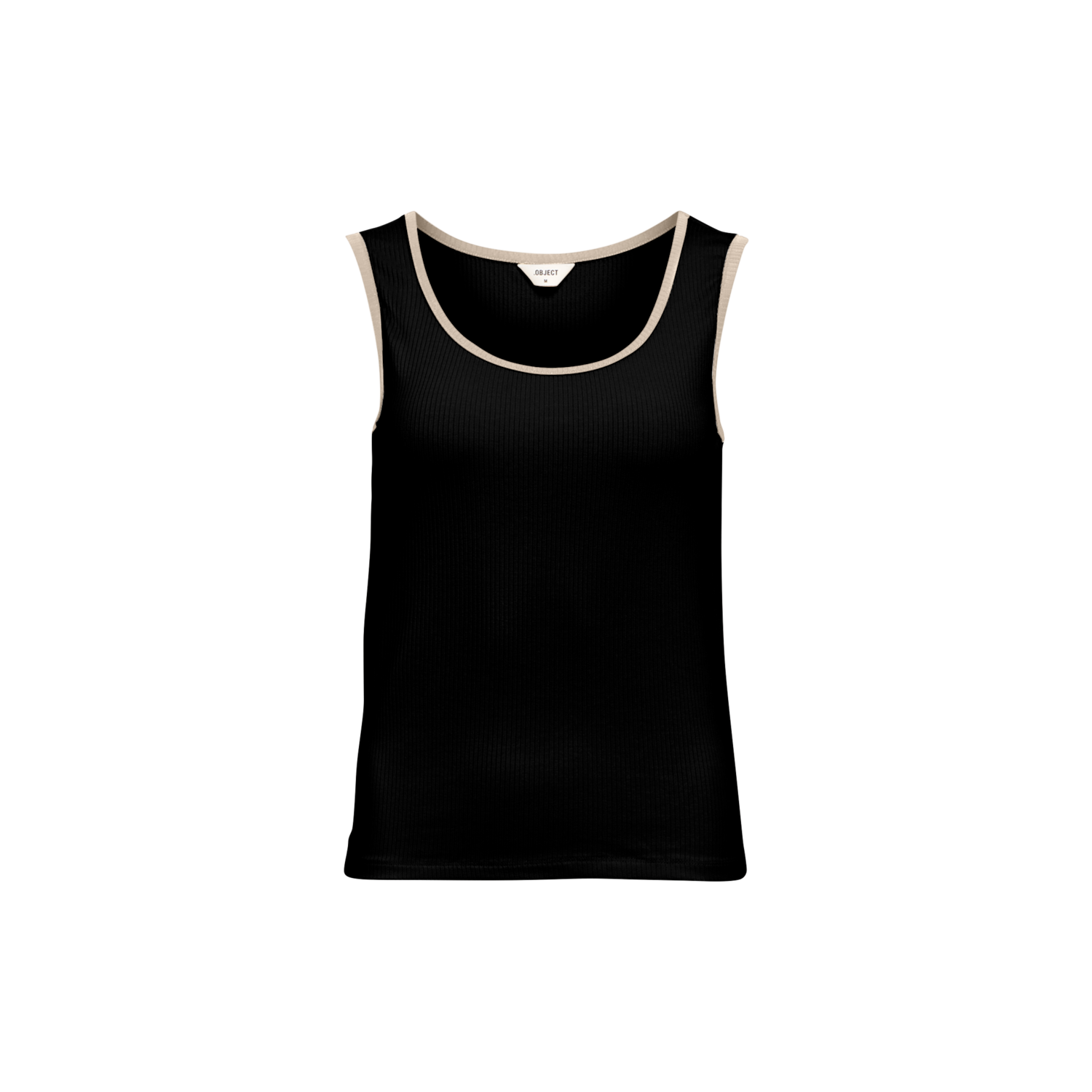 Object objjamie s/l tank top noos black sandshell