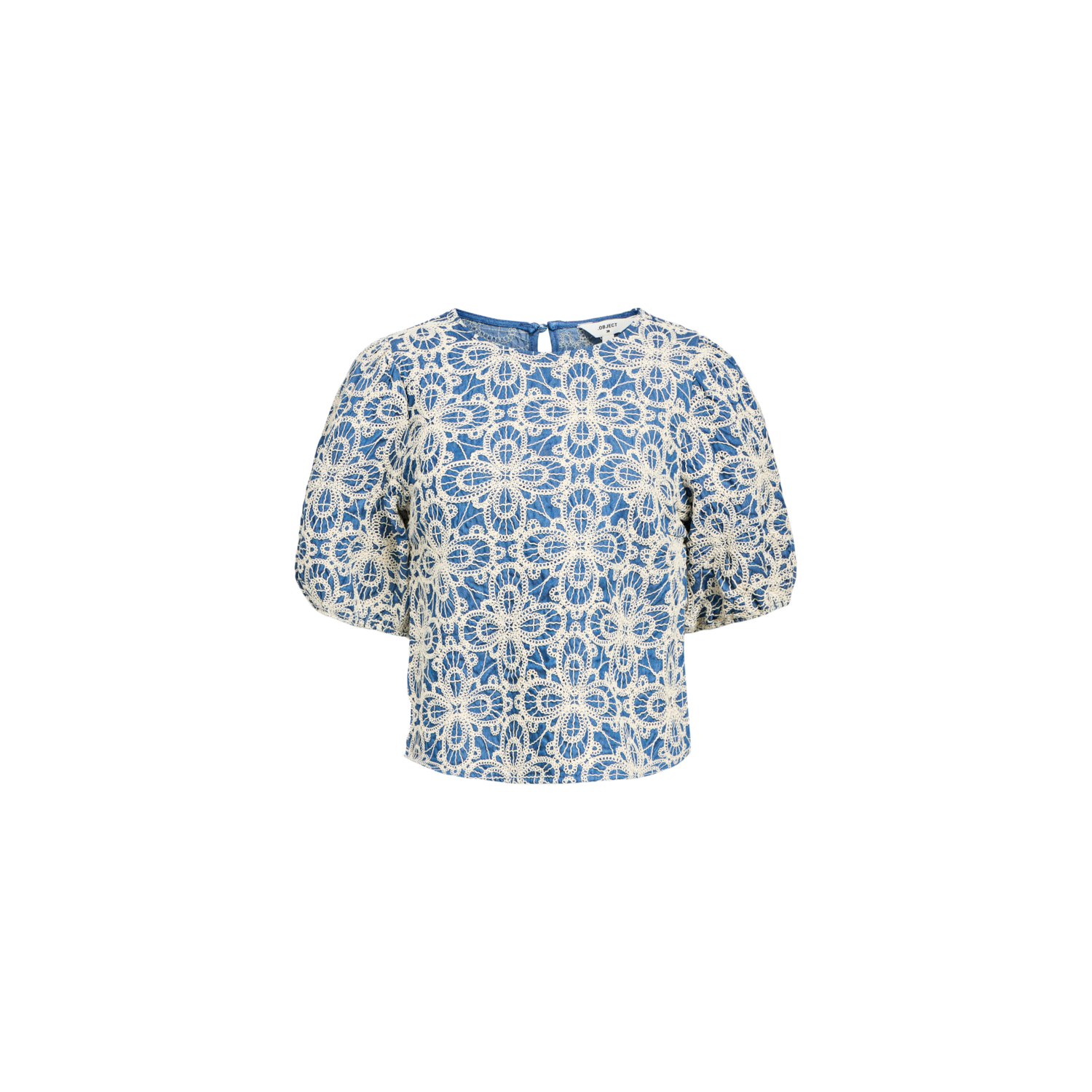 Object objella 2/4 re top noos blue denim