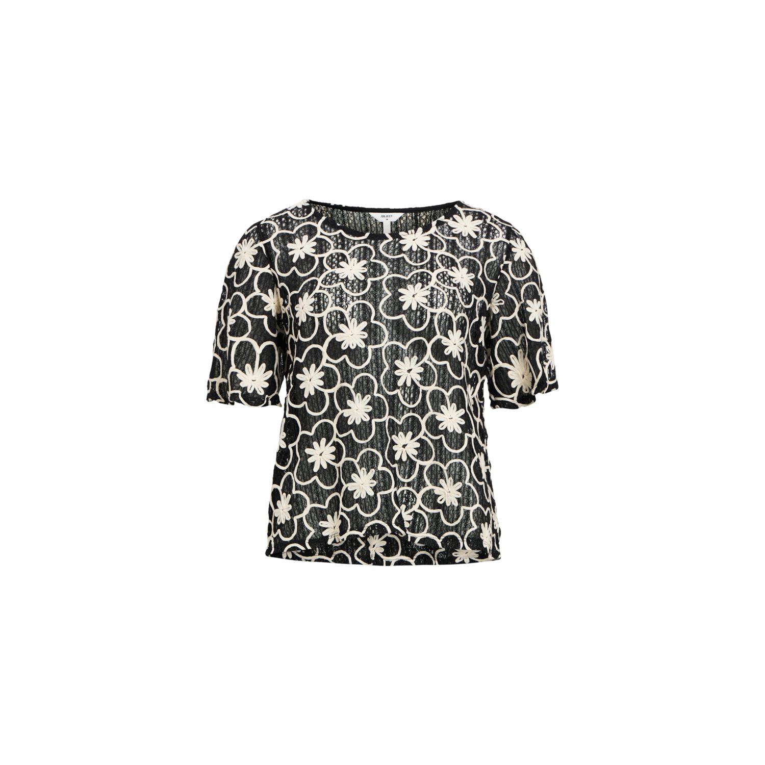 Object objcalla s/s top 138 black sandshell