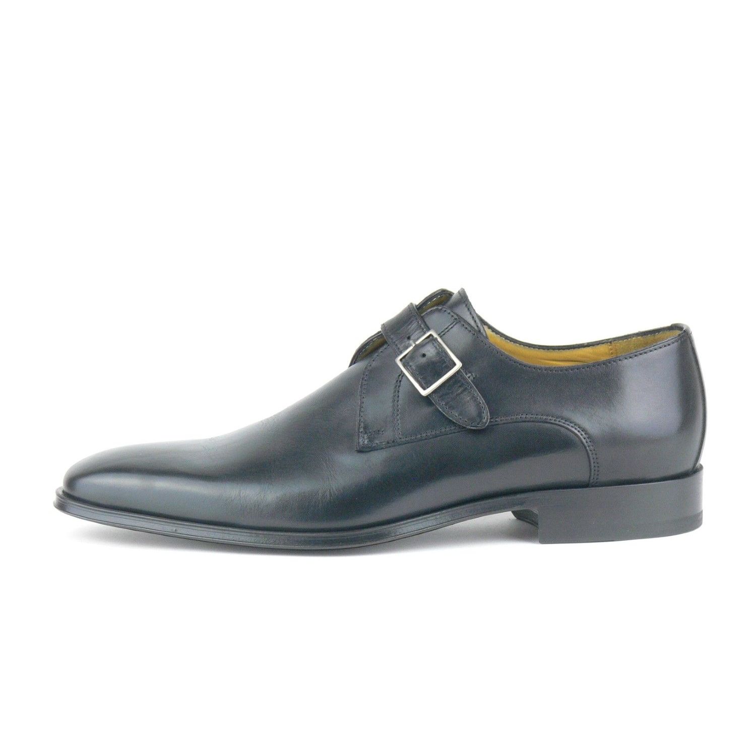 Bommel 12099-01 Gespschoen Zwart leer