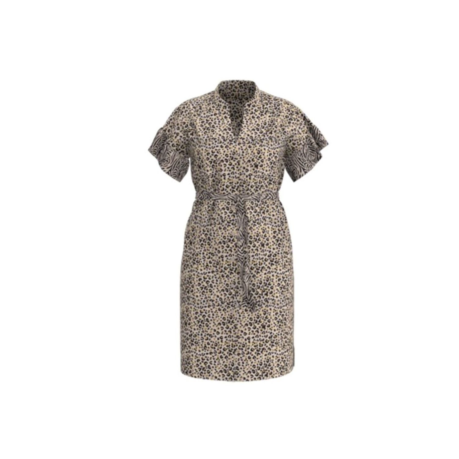 Object objzandra s/s shirt dress cornstalk aop