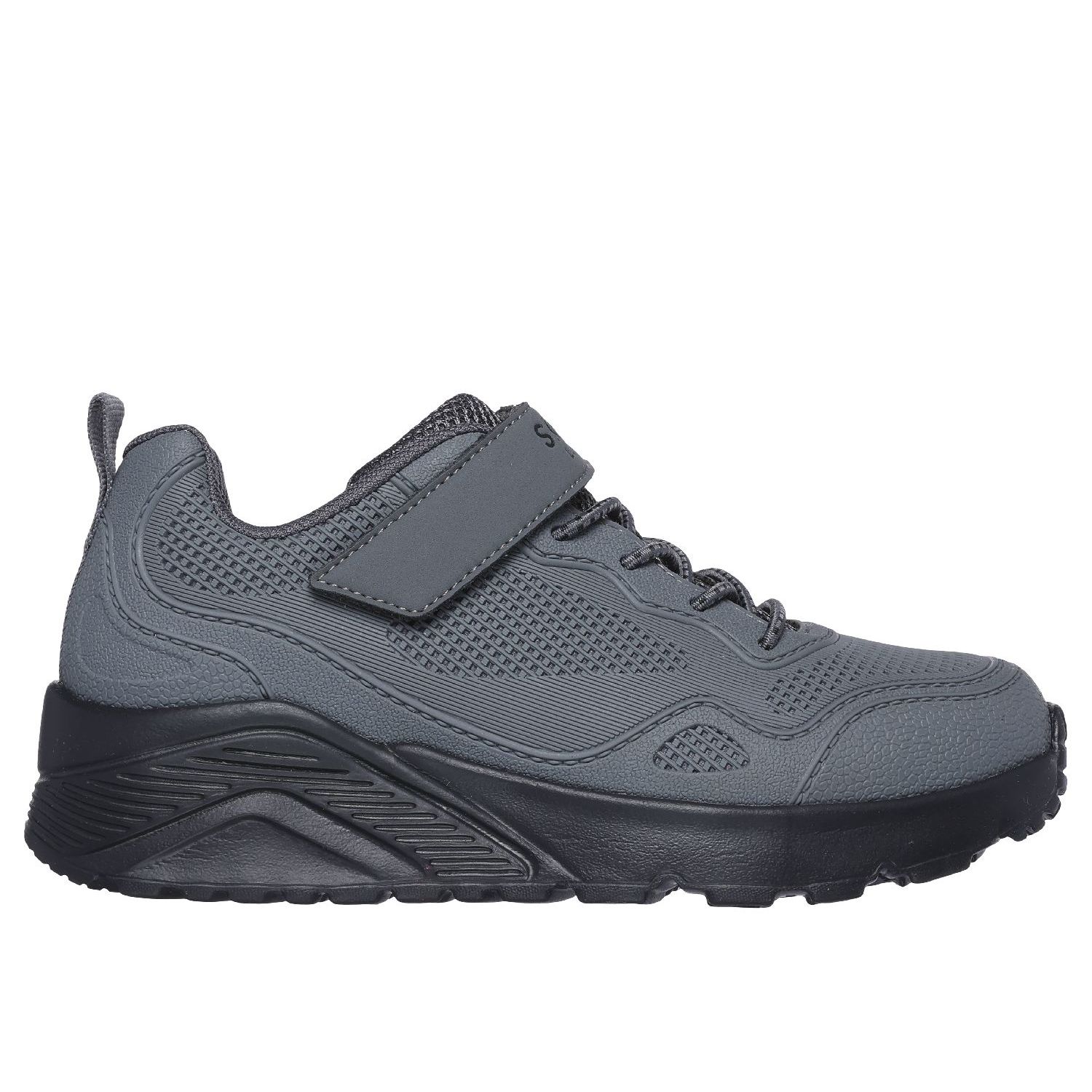 Skechers Boy Uno Lite Worlo Charcoal