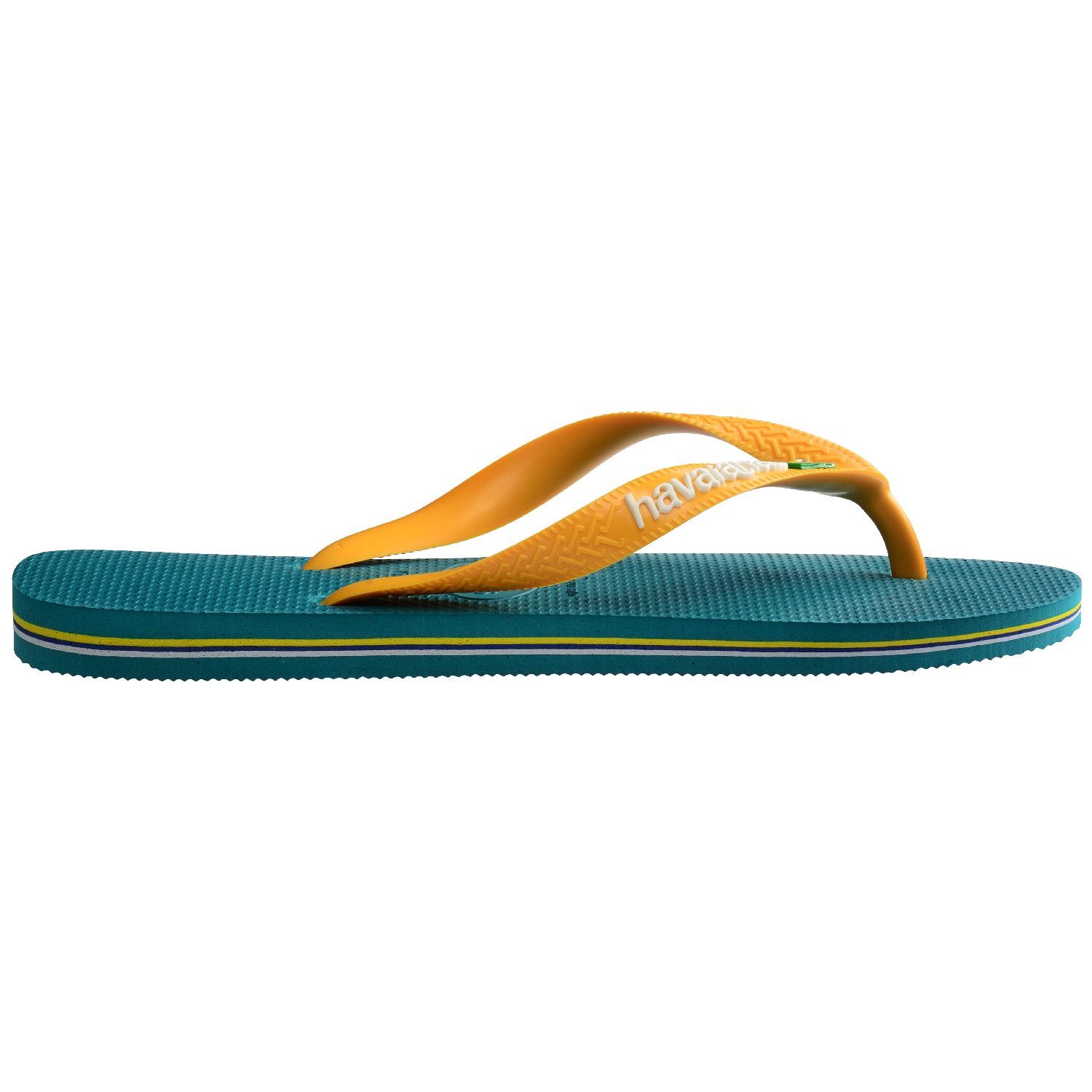 Havaianas Klipklappere - Hav Brasil Logo Slippers i Blue Lavender White