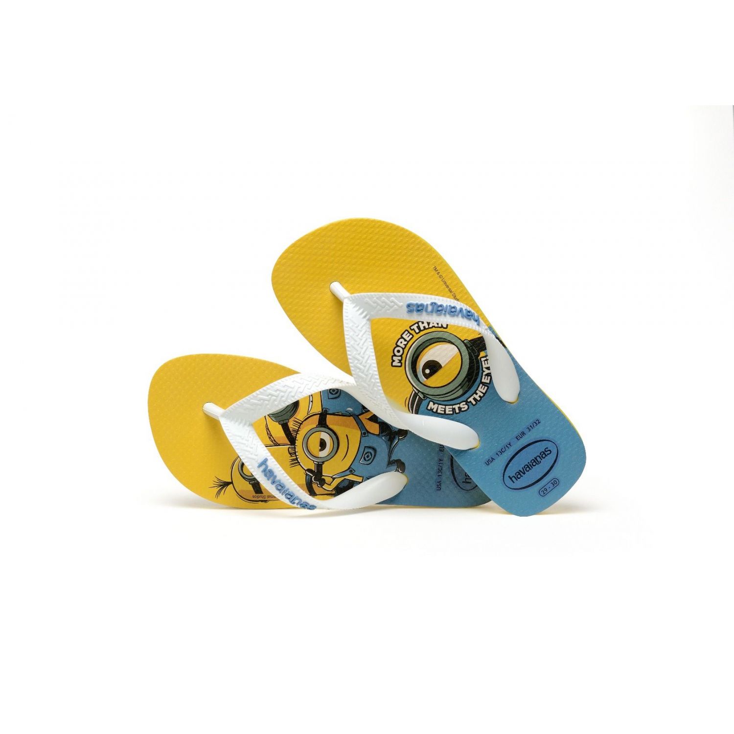 Havaianas minions slipper yellow citric / white