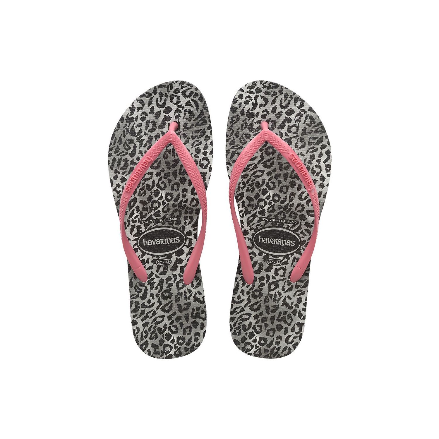 semester Munching lening Havaianas slim leopard slipper black pink online kopen. | Van Alphen  Schoenen