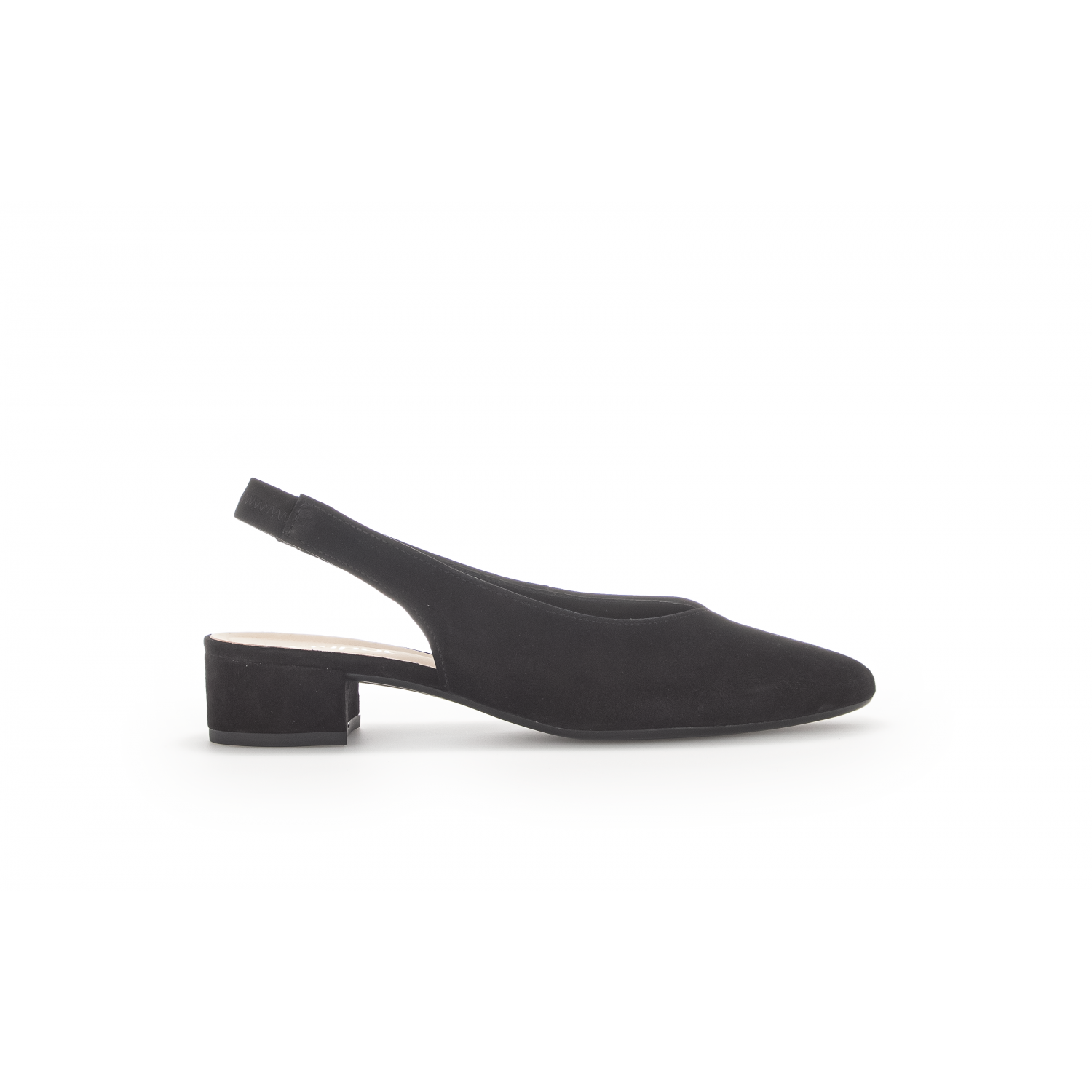 Gabor 61.520.17 Slingback chevreau Zwart