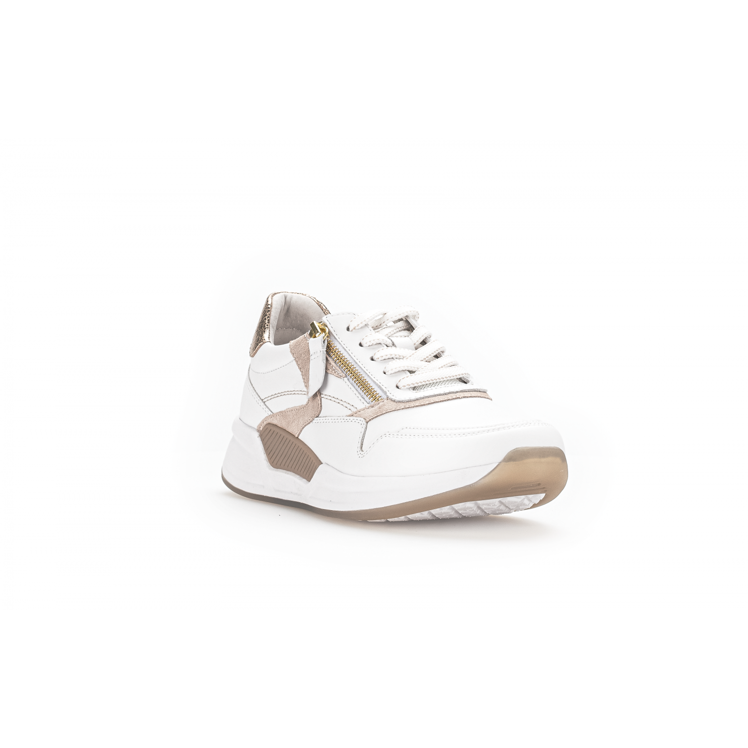 Gabor 46.957-52 Rolling Soft Chev/Mesh/Perl Weiss