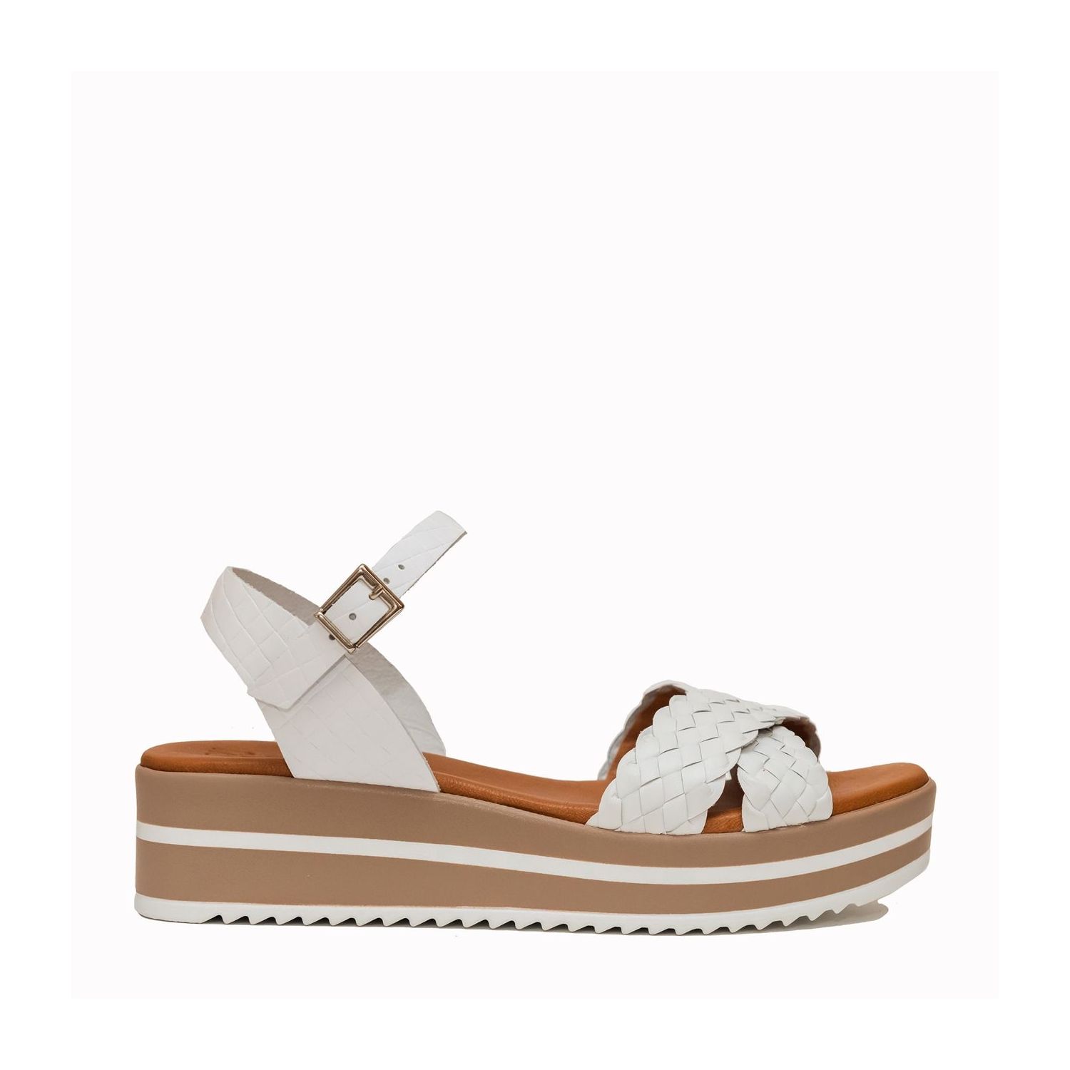 MY Sandals 5491Wit Leder